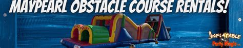 obstacle course rentals maypearl Book OKC inflatable obstacle course rentals online from Inflatable Adventures! Schedule fun obstacle course rentals in Oklahoma City, OK today